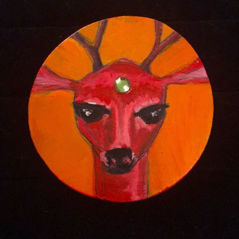 Marlis Deer Brooch